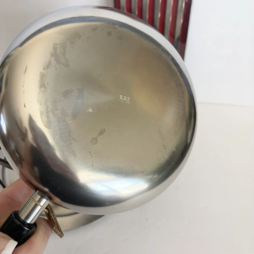 Vtg SIGG Switzerland Fondue Bourguignonne Set Inox 18/8 Complete w/Forks MCM 70s